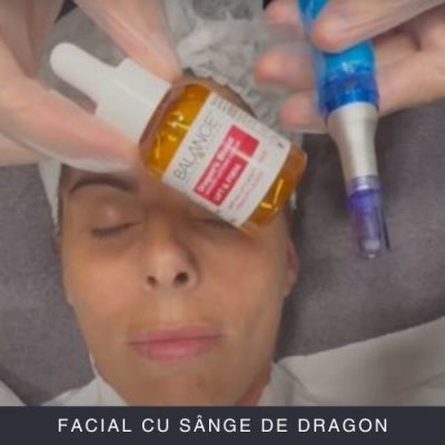 Facial cu sânge de dragon Curs Online