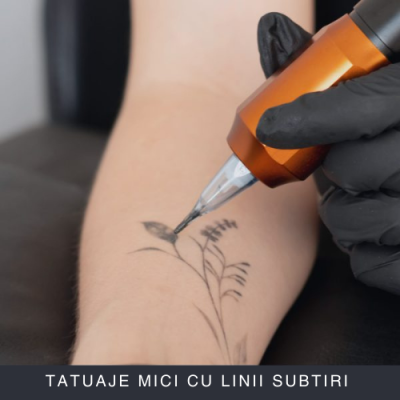 Tatuaje Mici cu Linii Subtiri Curs Online