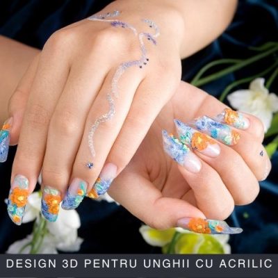 Design 3D Pentru Unghii Cu Acrilic Curs Online